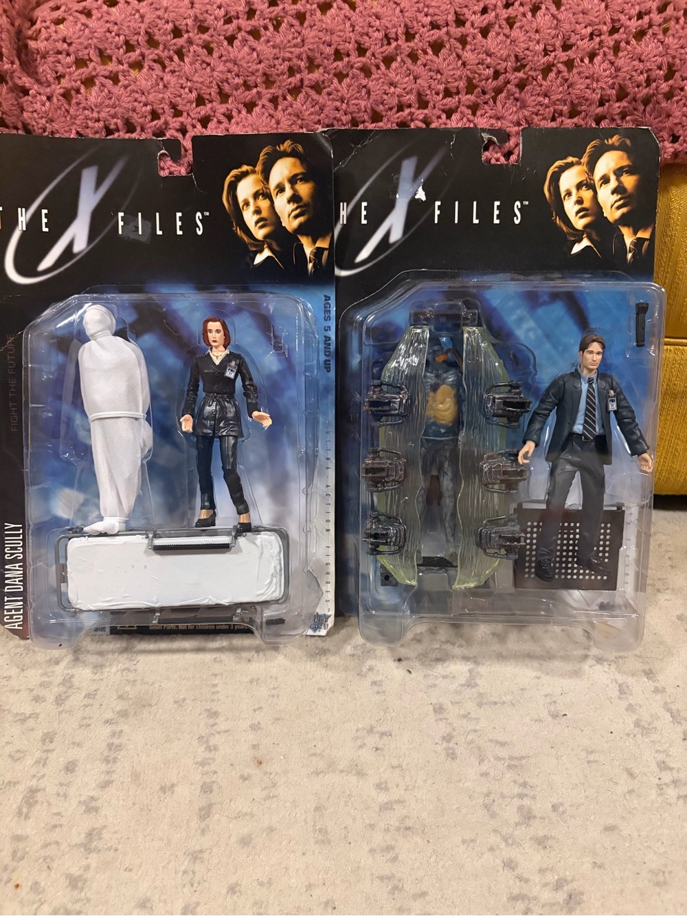X Files Collectible Action Figures new in box